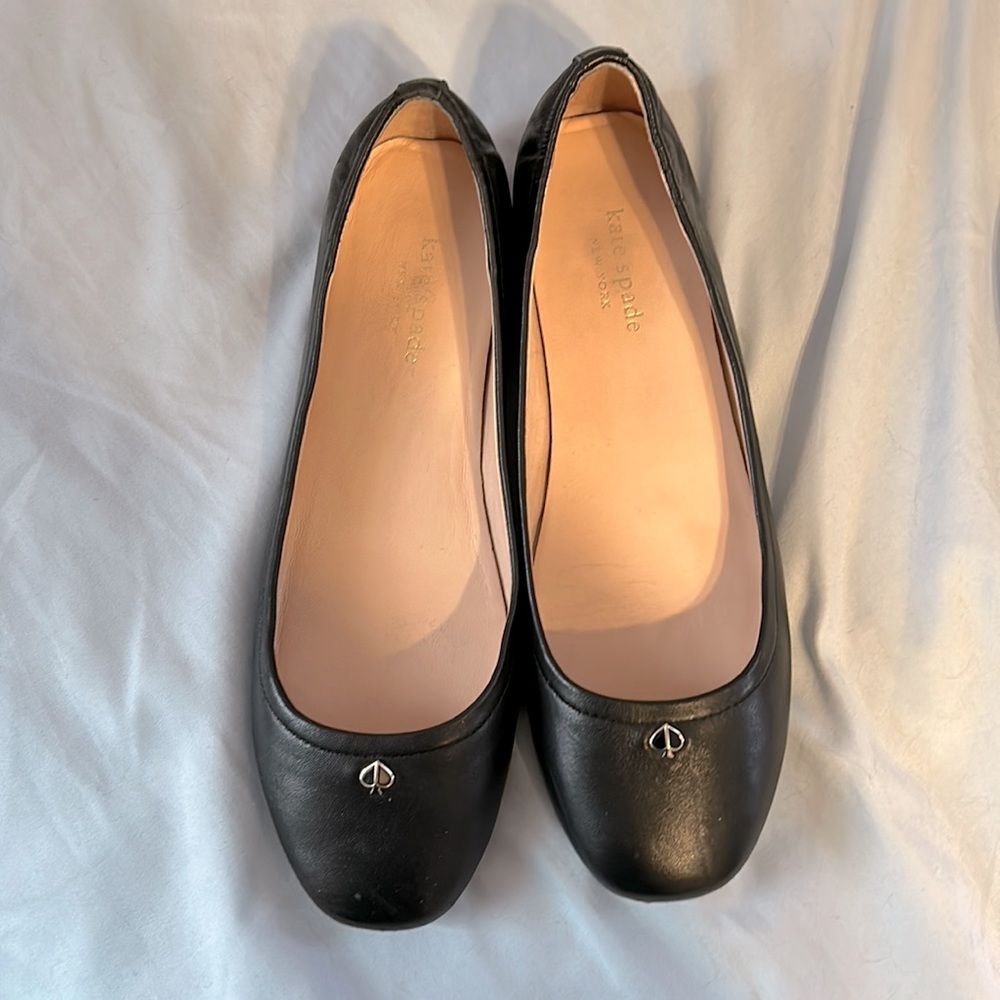 Kate Spade Kora Black Flats